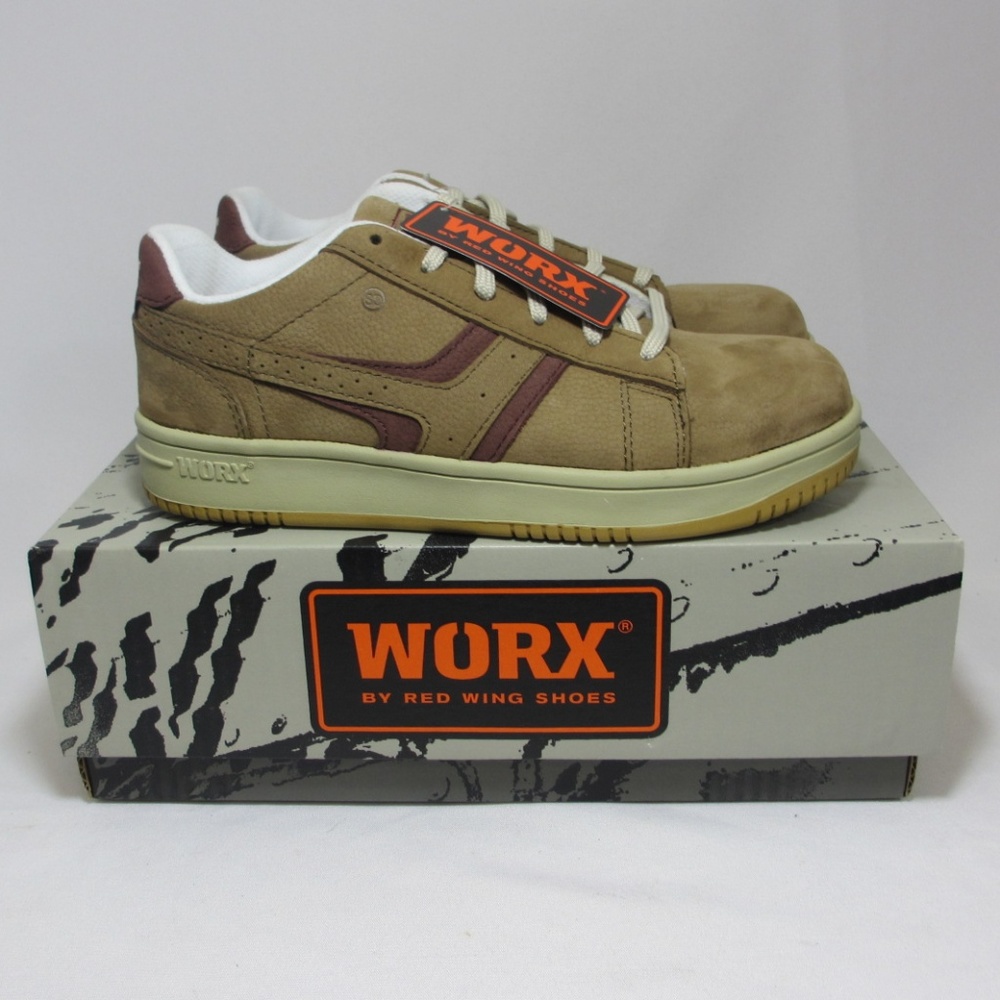 Red Wing Worx Leather SD Work Safety Shoes Steel